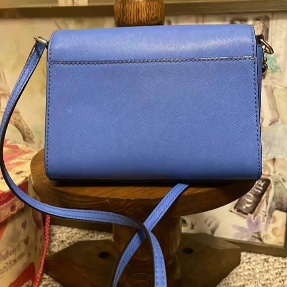Kate Spade Blue Crossbody Bag with Gold Hardware - Picture 2 of 11